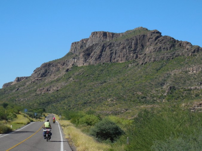 Martin and Nancy climbing