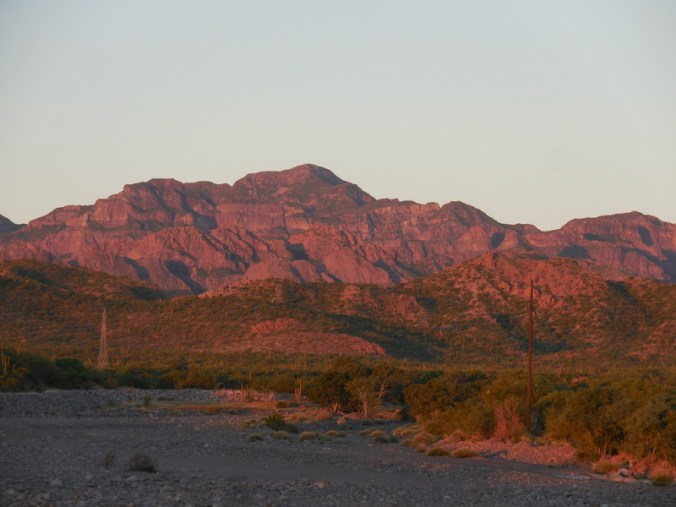 Morning mountains - real colours 1
