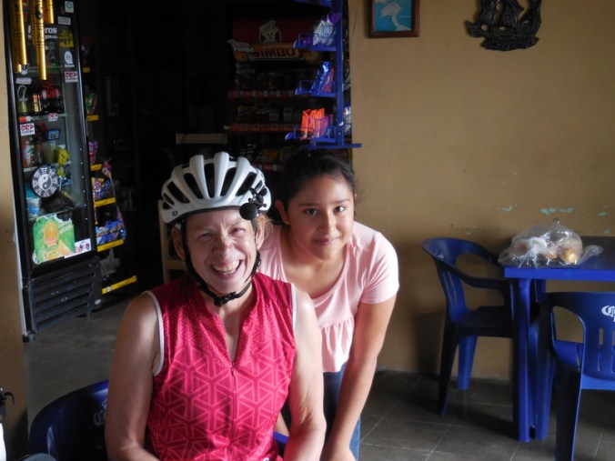 Morning tea and our helper