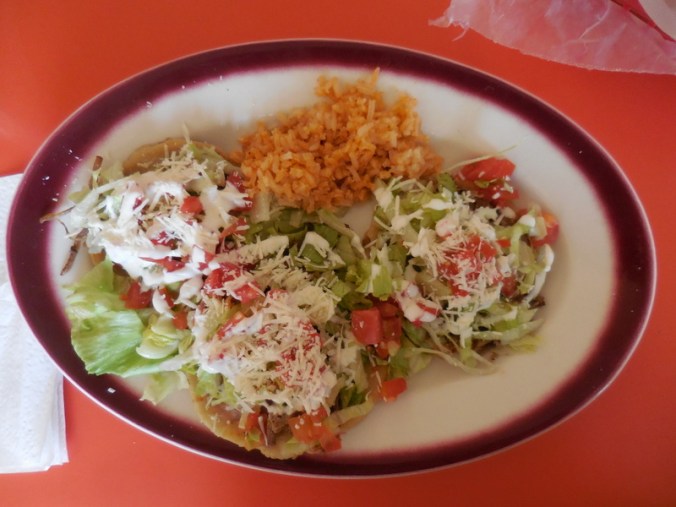 Nancy's dinner - Sopes