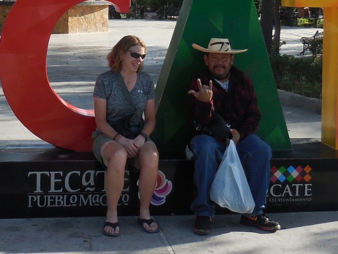 Nancy's new Tecate friend