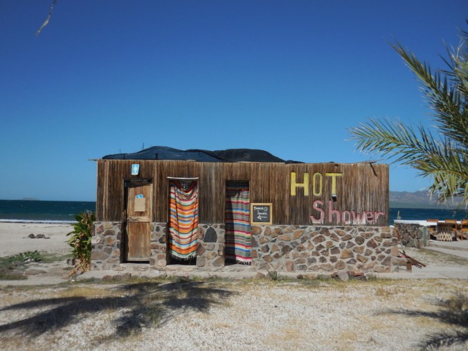 PVB showers and toilet block