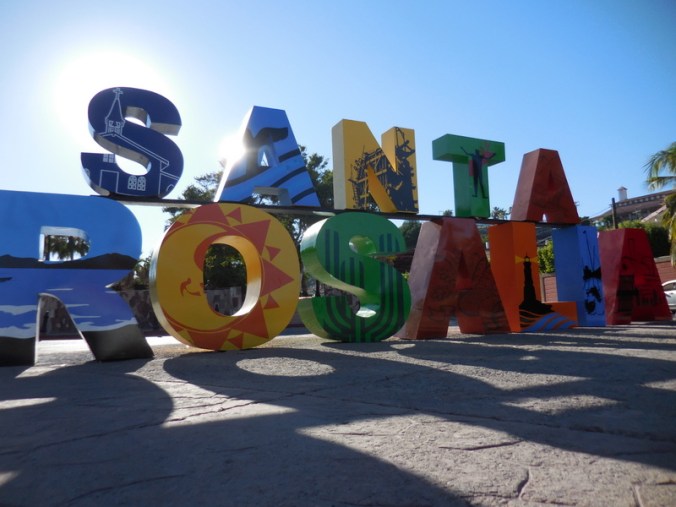 Santo Rosalia sign 1