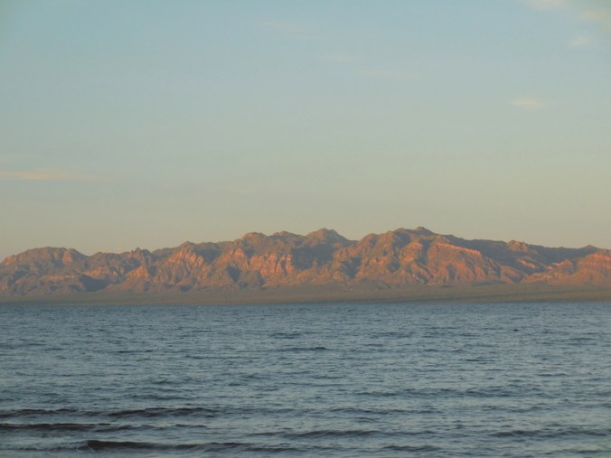 Sunset on the mountains