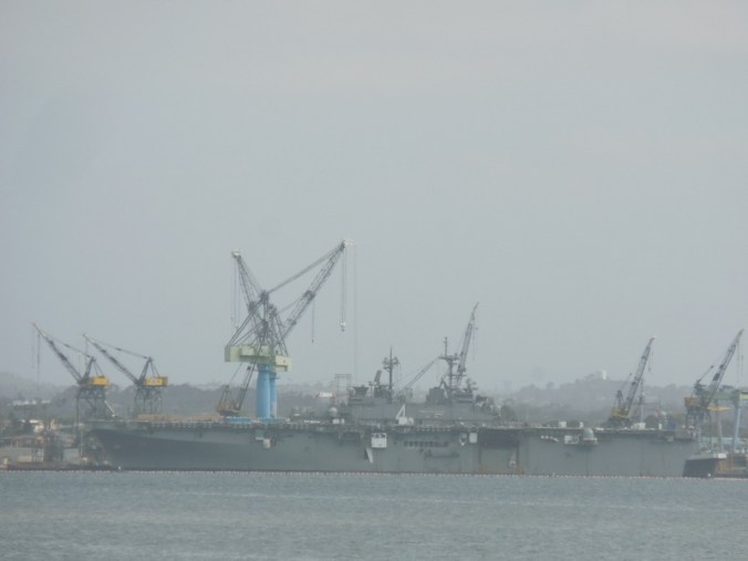 USS Nassau helicopter carrier