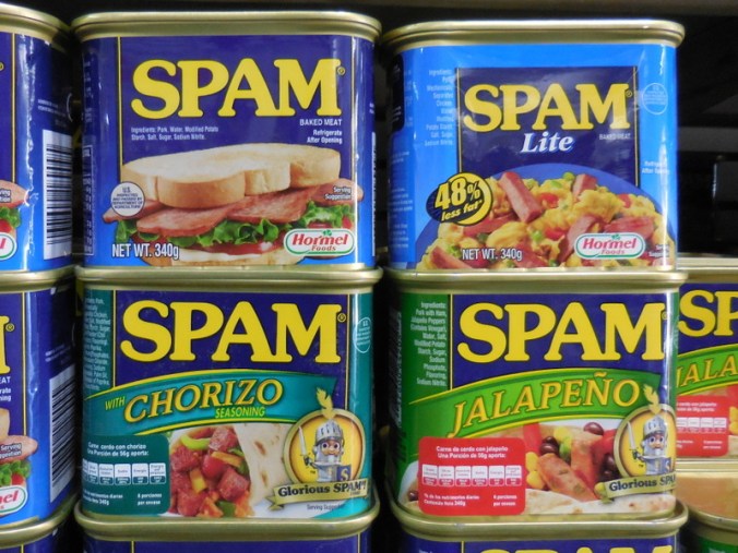 Who knew SPAM flavours