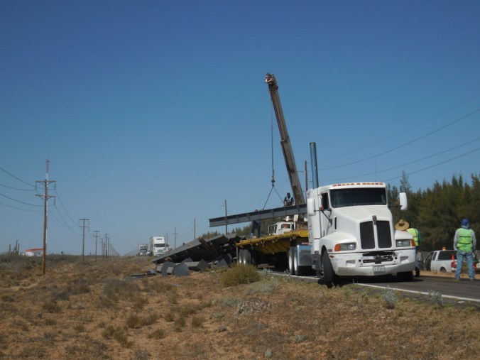 Woops - blocking the entire road