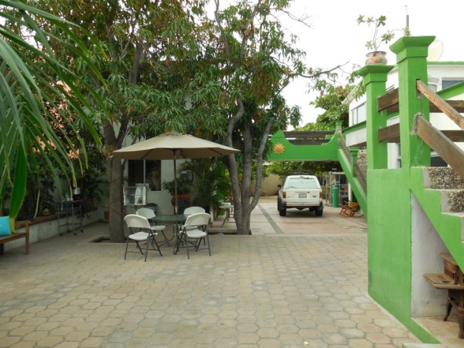 El Nopal courtyard