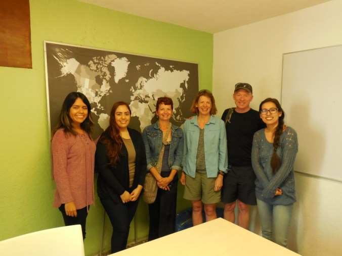 Myra, Elizabeth, Julie, Nancy, Dave and Ahena