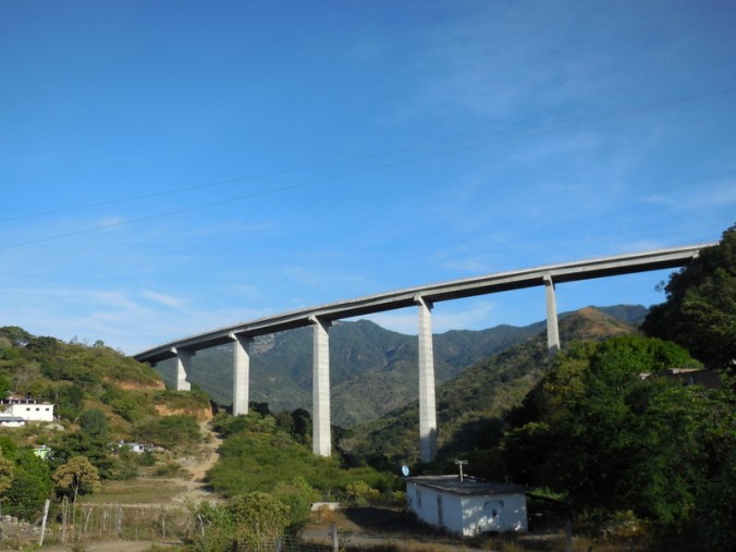 Below the motorway now