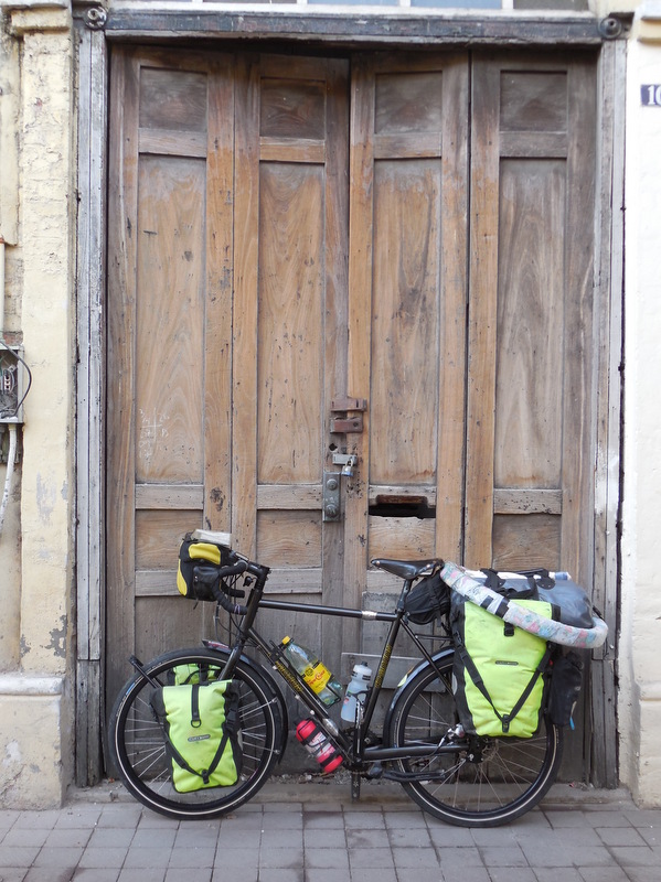 Dave's bike in old-town