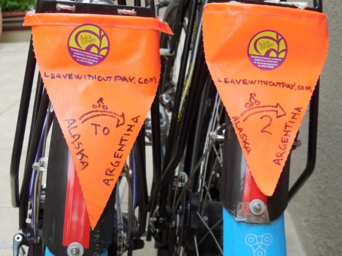 Docle stickers added to our flags