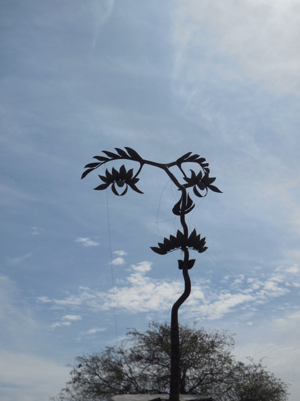 Guanajato art coming into town