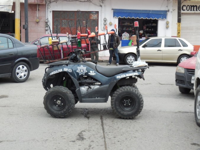 Ixmiquilpan police car