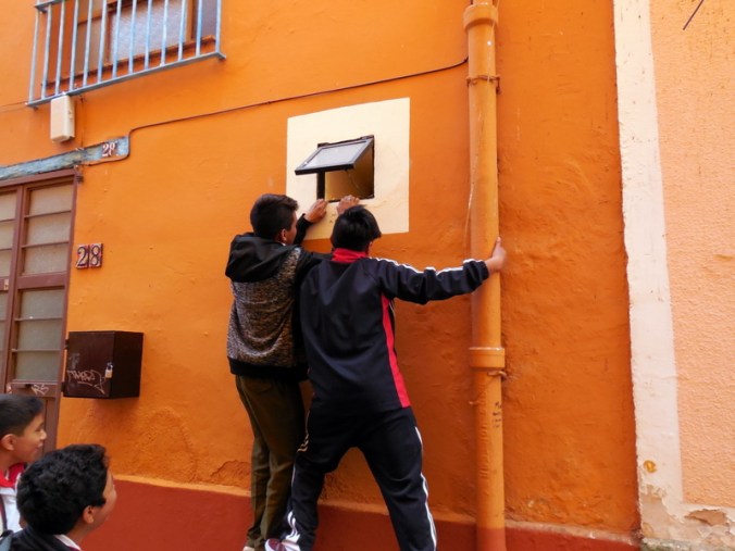 Look here - boys being boys