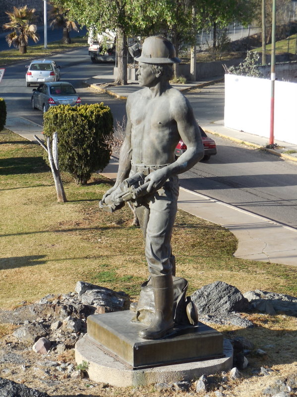 Miner monument in Fresnillo