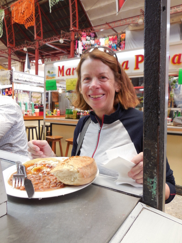 Nancy and her hevos rancheros