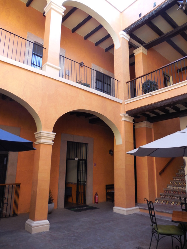 Nice hotel - our courtyard