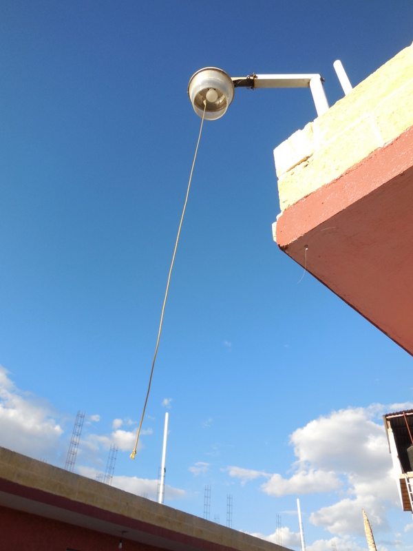 Outside light at the highwaymotel