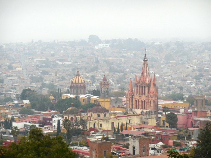 San Miguel de Allende from above