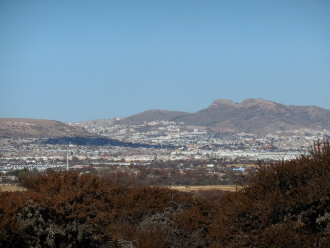 Zacatecas in the rear-view mirror