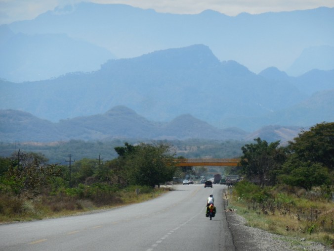 Guatemala mountains looming