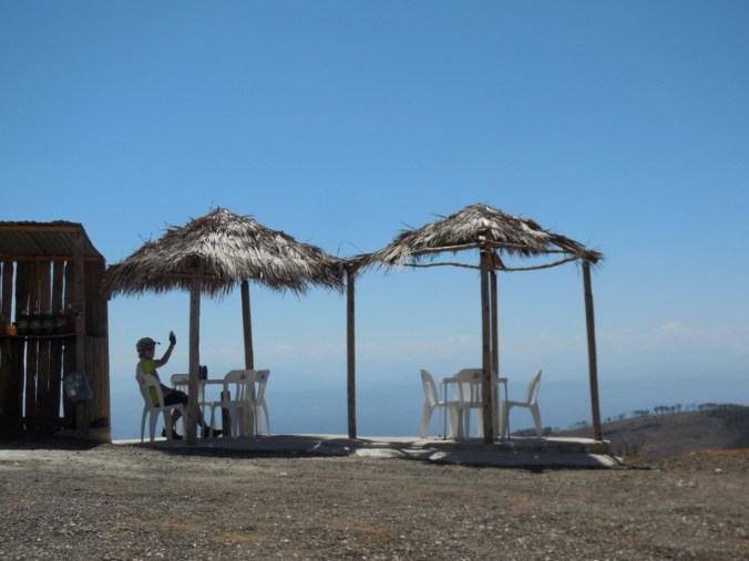 Lunch spot - what a view 1