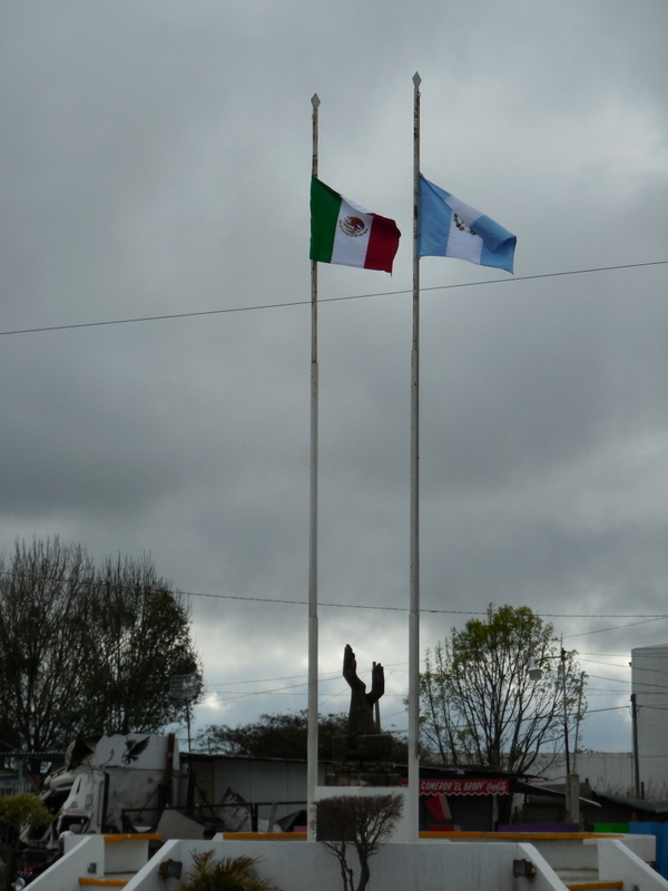 Mexico Guatemala friendship monument