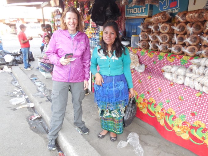 Nancy and the bread seller