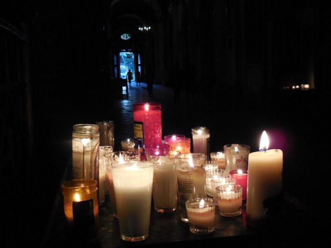 Oaxaca church sceneA