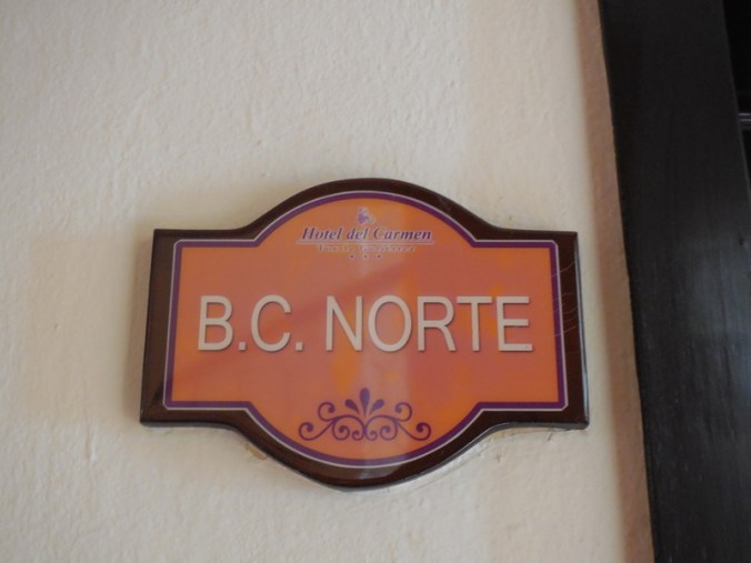 Our room, and the first Mexico state we rode in