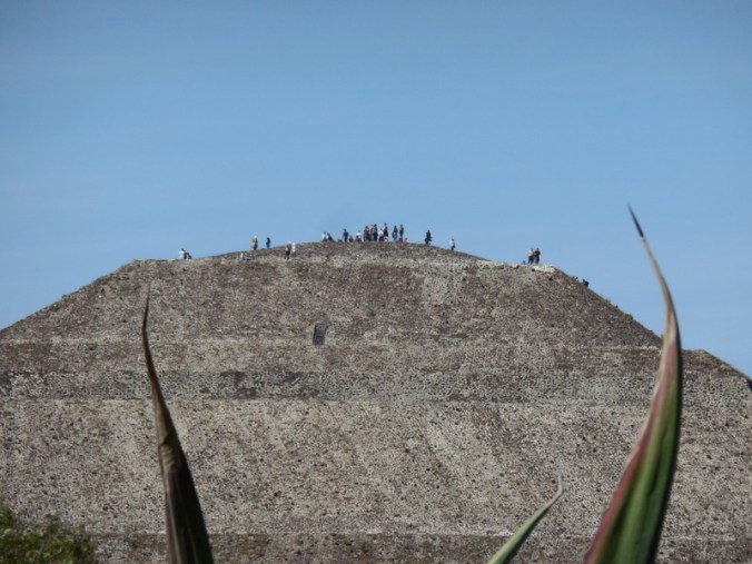 Pyramid of the Sun from lunch 3