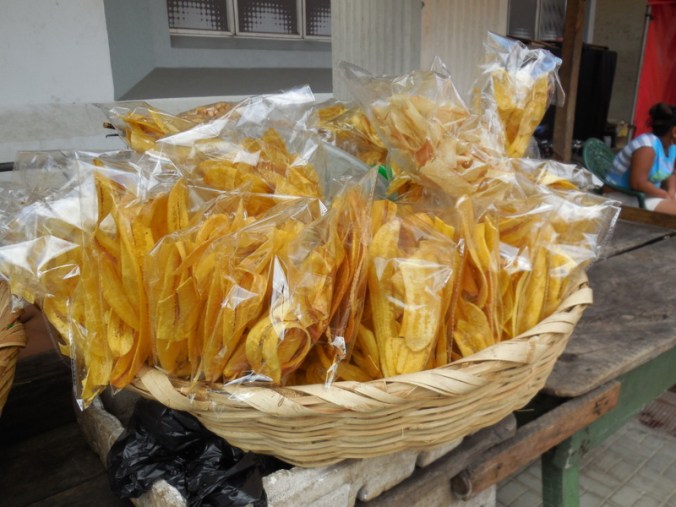 Plantain chips - yum