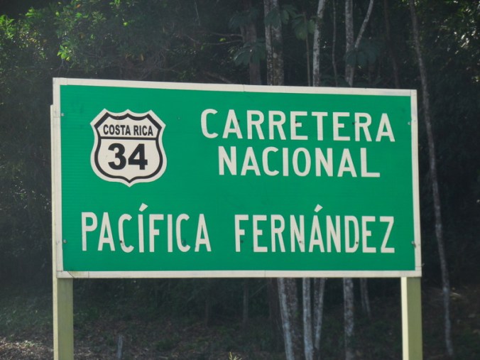 Road for the past three days