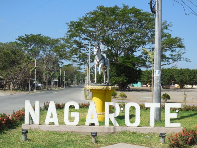 Town we stopped in for a break