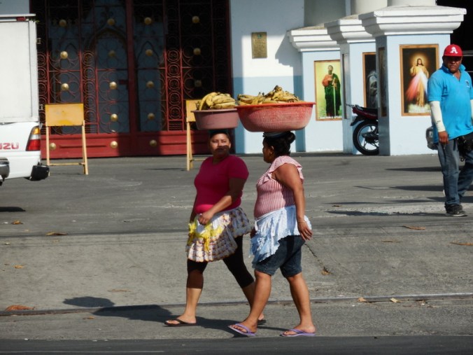 Zacatecolua banana sellers