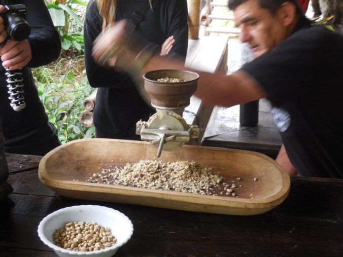 6 removing inner husk