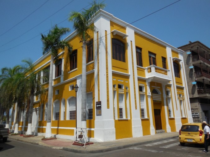 Cartagena oldtown building
