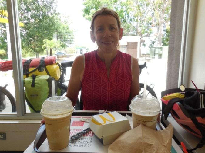 Maccas and a happy customer