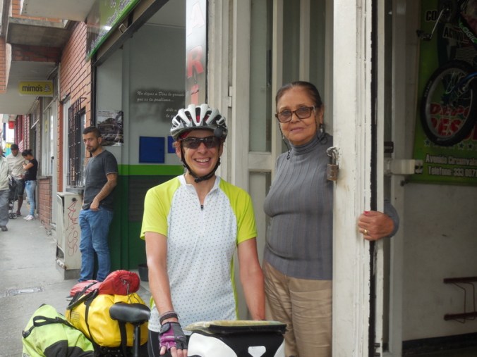 Nancy and the tire seller