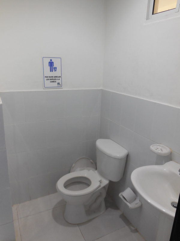 Our bathroom - yea a toilet