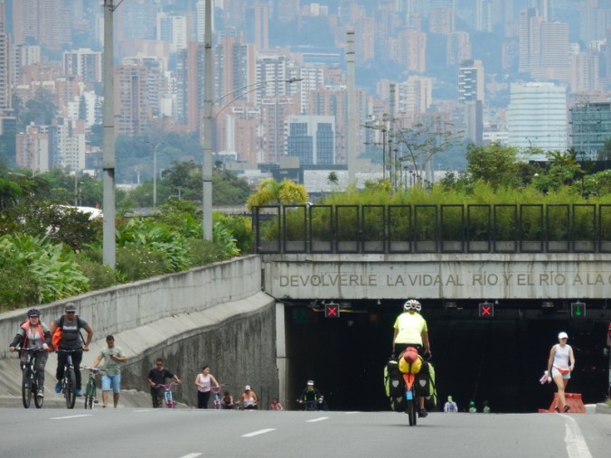Riding the closed highway