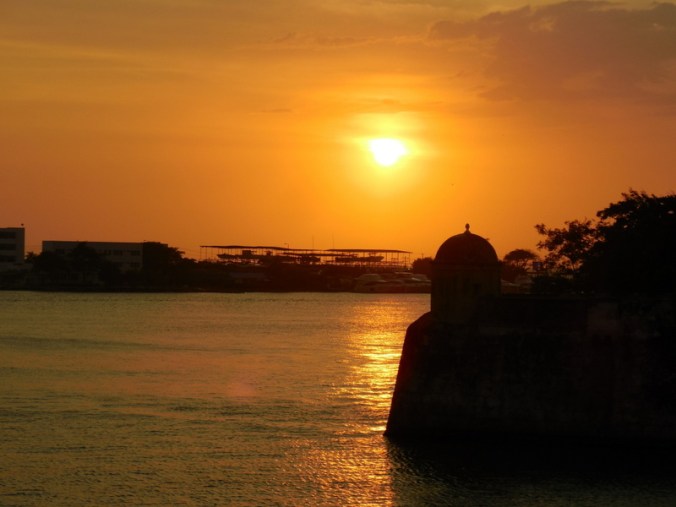 Sunset in Cartagena