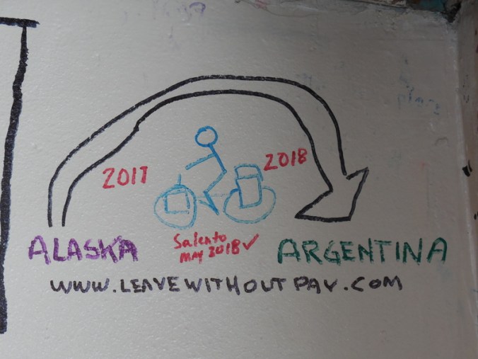 Brunch wall - our art