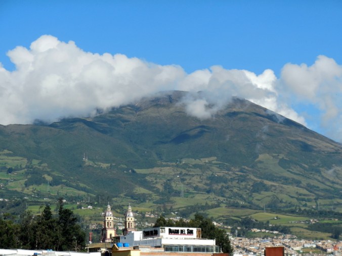 Mount Galeras in the morning 2