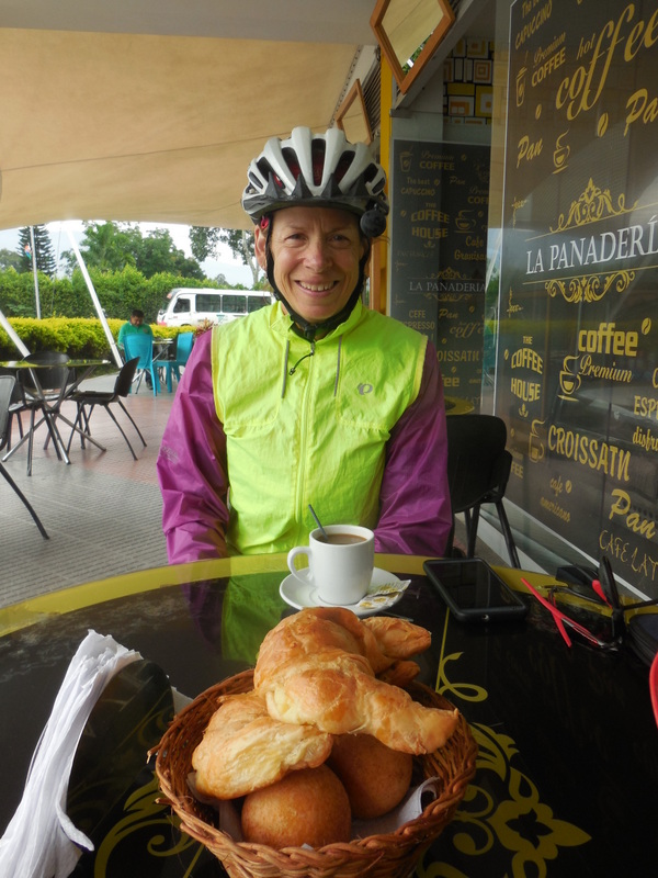 Nancy at morning tea 2