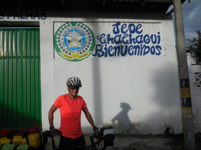 Nancy leaving the police in the sun