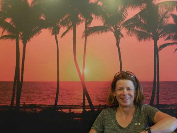 Resting on the beach