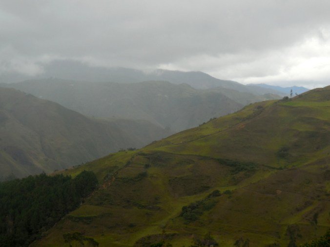 Andes in the rain 6