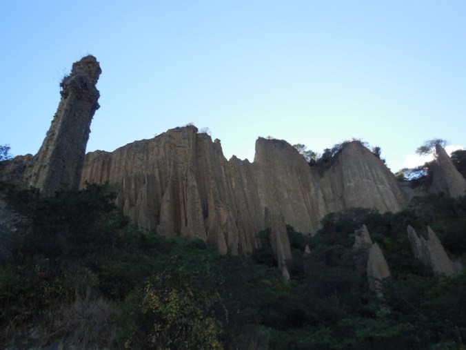 Hoodoos in the Andes